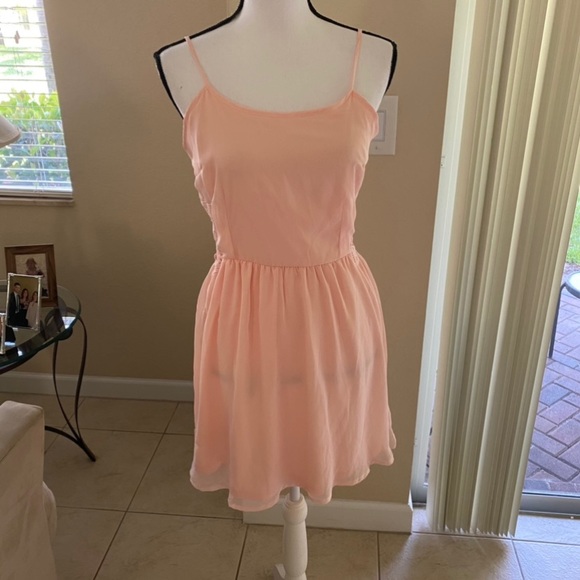 Charming Charlie Dresses & Skirts - Charming Charlie Blush Dress Size Small